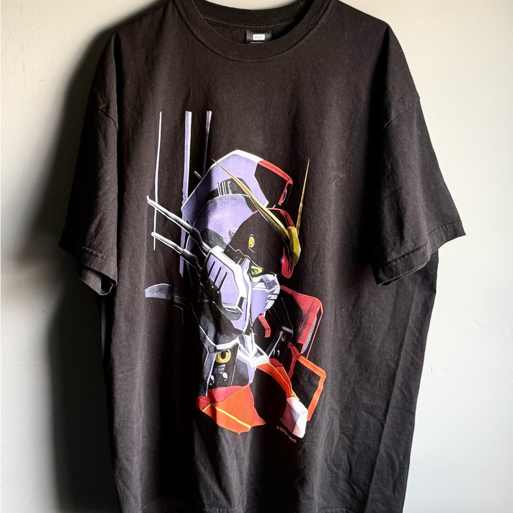 Huf x Gundam Wing Heavyarms T-Shirt Black 2XL